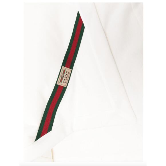 Gucci Baby Blanket White Web Stripe Unisex Boy Girl Newborn Kids - Picture 12 of 12